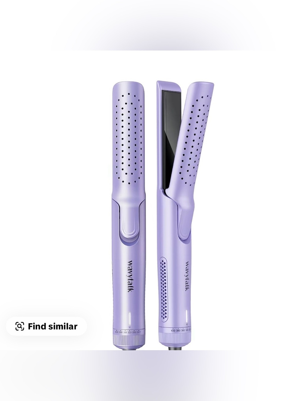 Wavytalk Lavender Hair Straightener & Curler